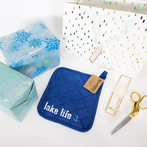 Pavilion Gift Company Lake Life 8 " X 9" Pot Holder