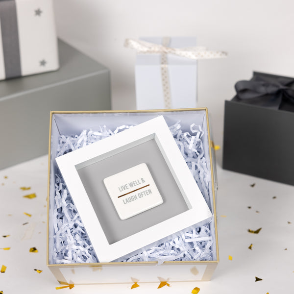 Pavilion Gift Company Laugh Often 4.75" Plaque