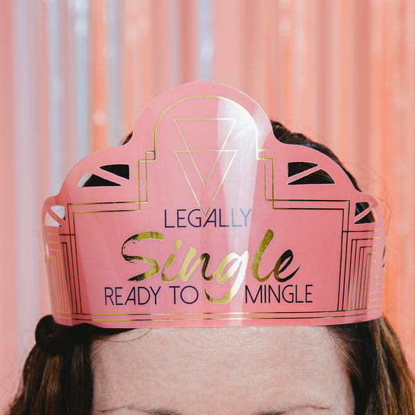 Pavilion Gift Company Legally Single Party Tiara