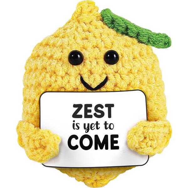 pavilion gift company Lemon Crocheted Mini