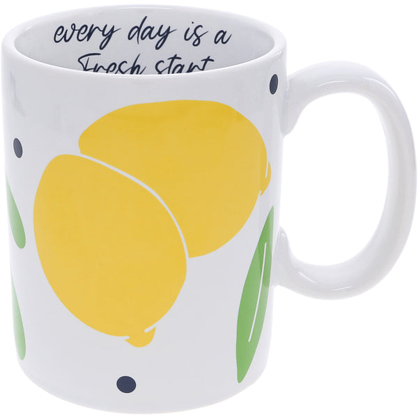 pavilion gift company Lemons 18 oz Mug