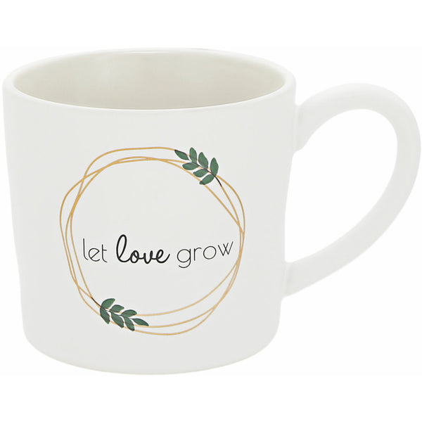 pavilion gift company Let Love Grow 15 oz Cup