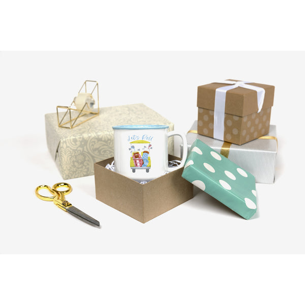 Pavilion Gift Company Let's Roll 18 Oz Mug