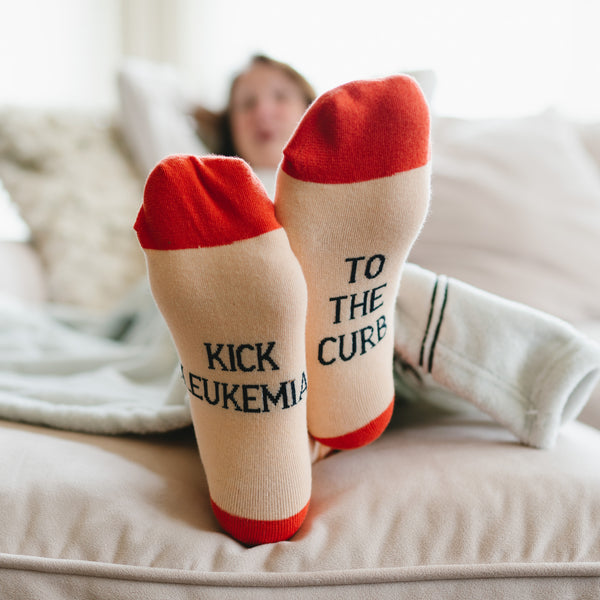 Pavilion Gift Company Leukemia S/M Unisex Sock