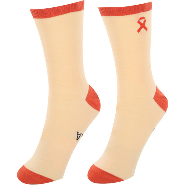 Pavilion Gift Company Leukemia S/M Unisex Sock