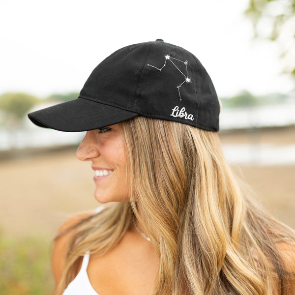 Pavilion Gift Company Libra Black Adjustable Hat