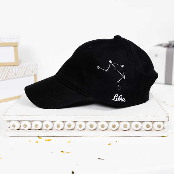 Pavilion Gift Company Libra Black Adjustable Hat