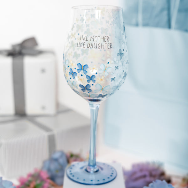 Pavilion Gift Company Like Mother 16 Oz Wine Glass