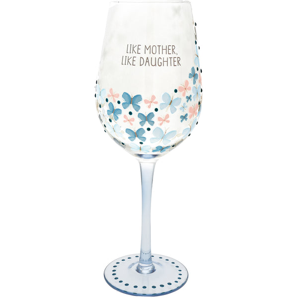 pavilion gift company Like Mother 16 oz Wine Glass