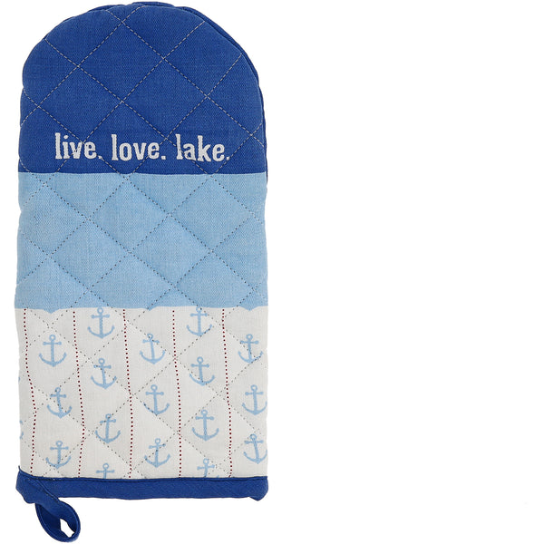 pavilion gift company Live. Love. Lake. 12" Oven Mitt