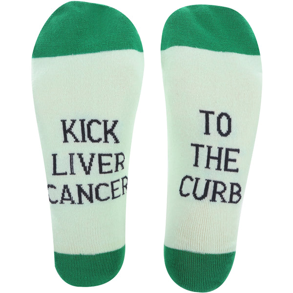 pavilion gift company Liver Cancer S/M Unisex Sock