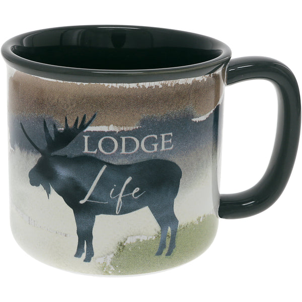 pavilion gift company Lodge Life 17 oz Mug