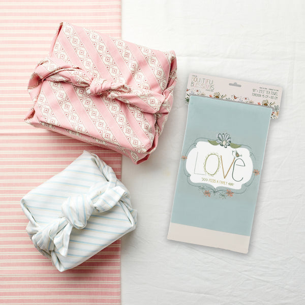 Pavilion Gift Company Love 100% Cotton Tea Towel