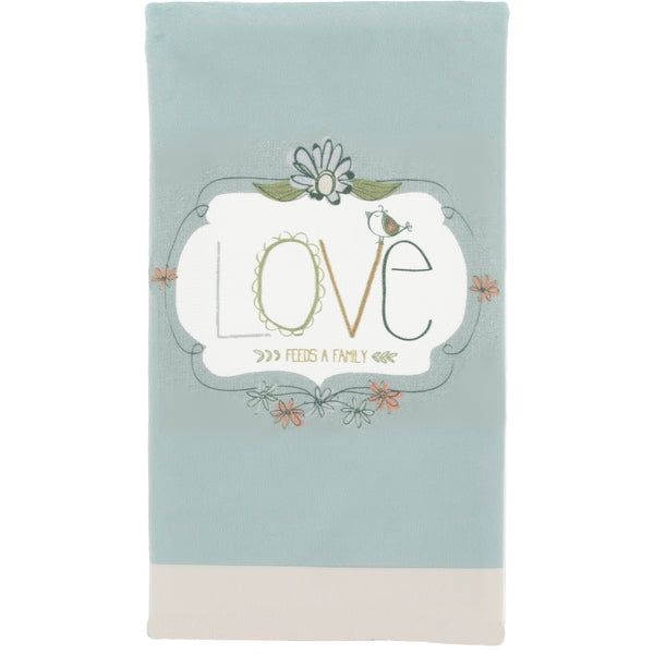 pavilion gift company Love 100% Cotton Tea Towel