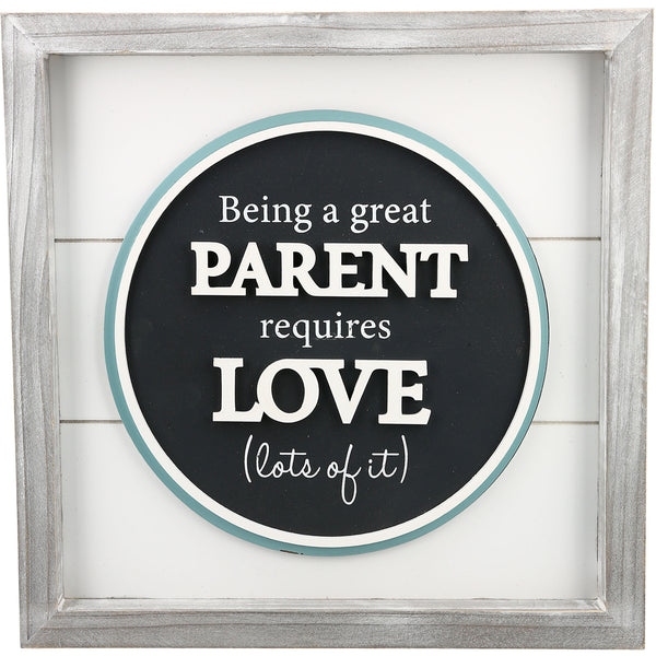 pavilion gift company Love 12" Plaque