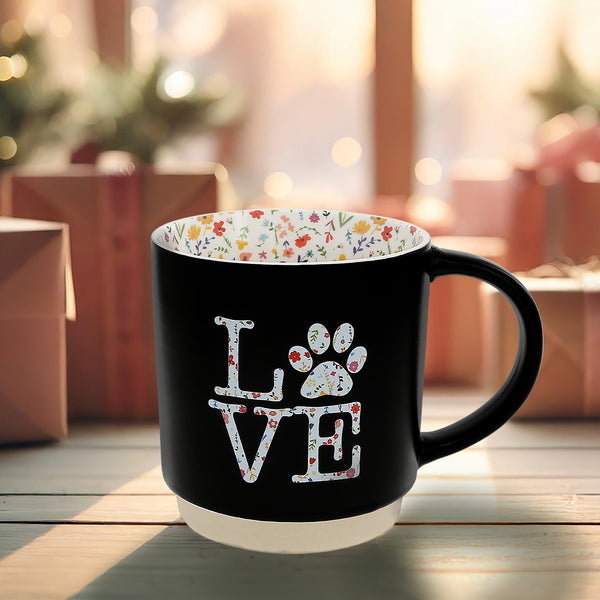 Pavilion Gift Company Love 18 Oz Mug