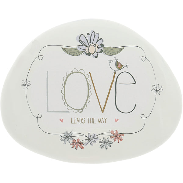 pavilion gift company Love 4" Garden Stone