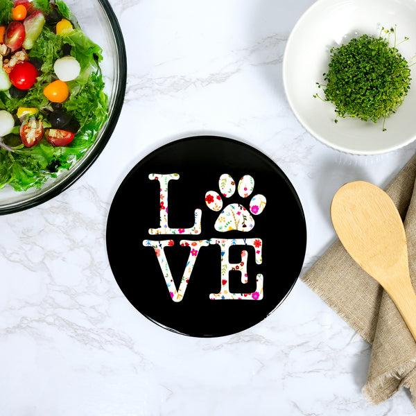 Pavilion Gift Company Love 7.75" Ceramic Trivet