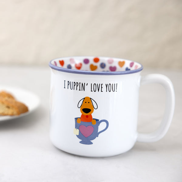 Pavilion Gift Company Love You 18 Oz Mug