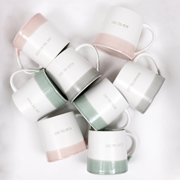 Pavilion Gift Company Love You Coffee 17 Oz Mug