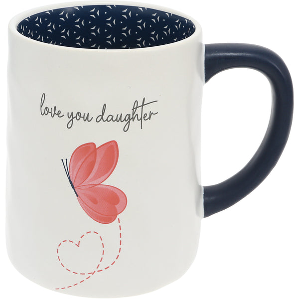 pavilion gift company Love You Daughter 17 oz Mug