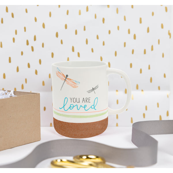 Pavilion Gift Company Loved 16 Oz Mug