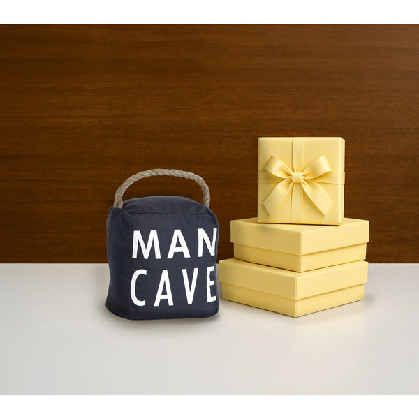Pavilion Gift Company Man Cave 5" X 6" Door Stopper