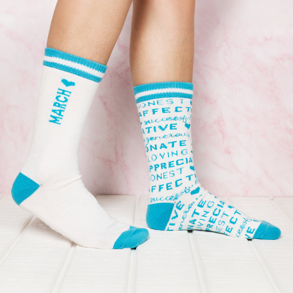 Pavilion Gift Company March M/L Unisex Crew Sock