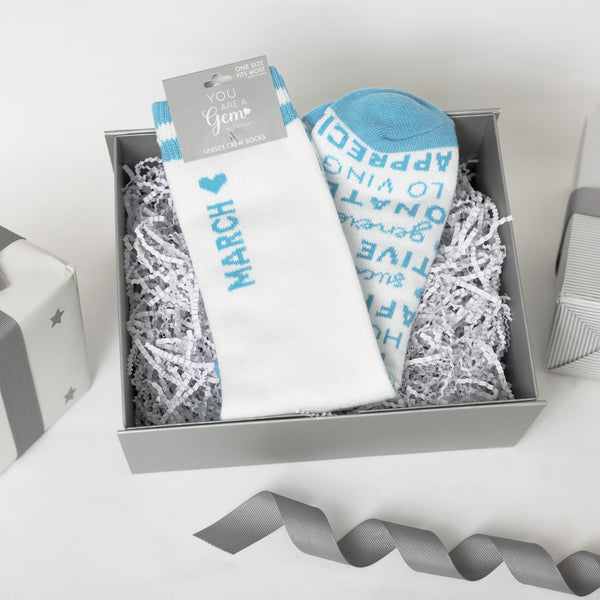 Pavilion Gift Company March M/L Unisex Crew Sock