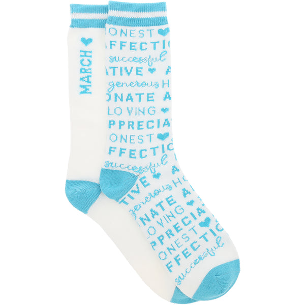 pavilion gift company March M/L Unisex Crew Sock