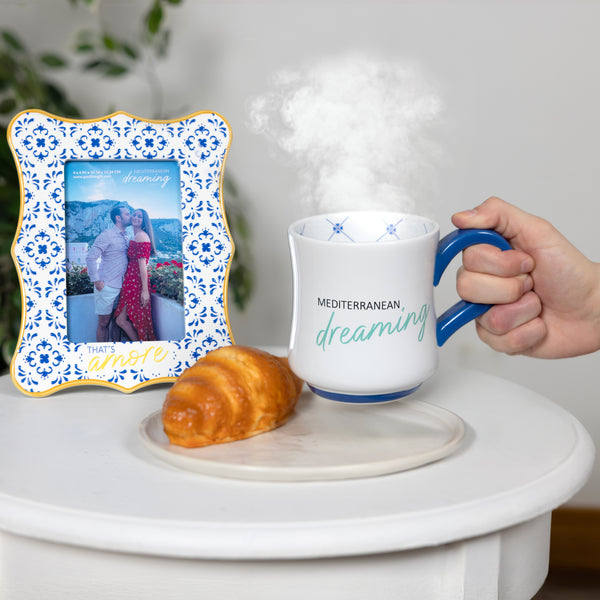 Pavilion Gift Company Mediterranean 16 Oz Mug