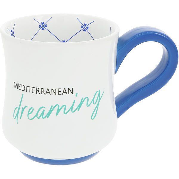 pavilion gift company Mediterranean 16 oz Mug
