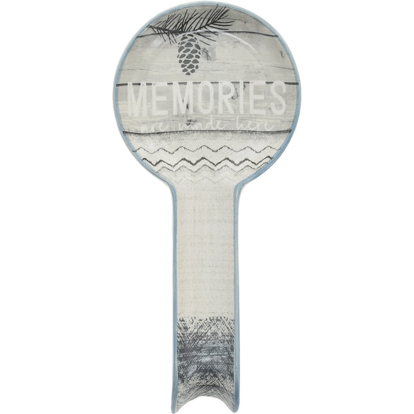 pavilion gift company Memories Made 9" Spoon Rest