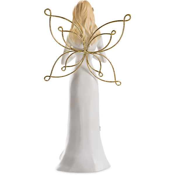 Pavilion Gift Company Memory 9" Angel Holding Dove