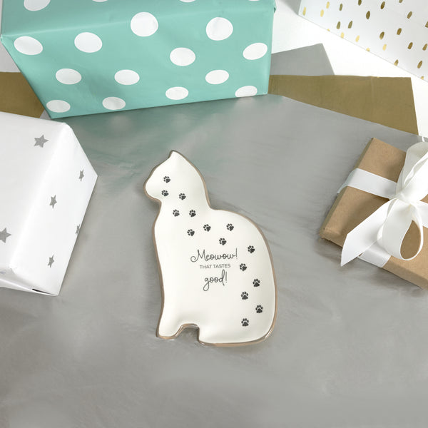 Pavilion Gift Company Meowow 5.5" X 7.75" Spoon Rest