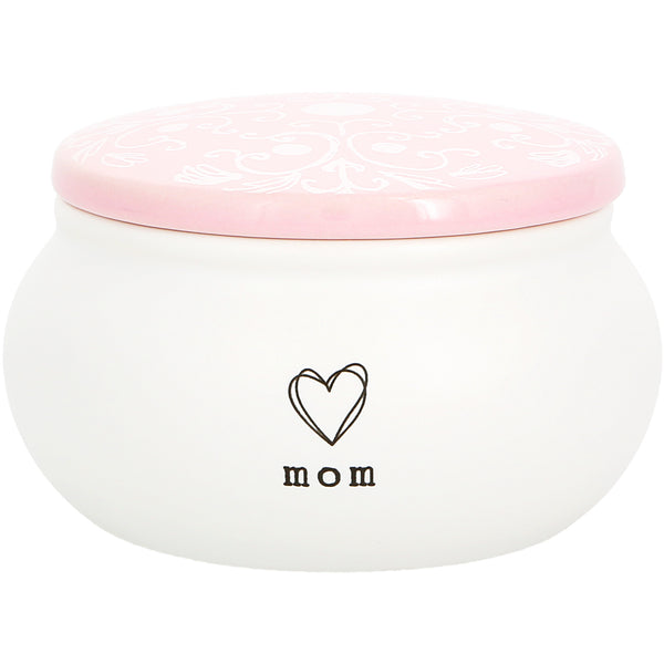 pavilion gift company Mom 3.5" Ceramic Keepsake Box