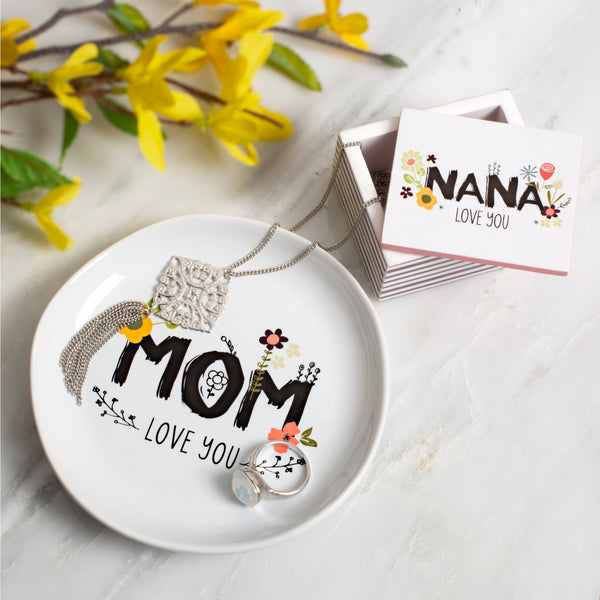 Pavilion Gift Company Mom 4.5" Keepsake Dish