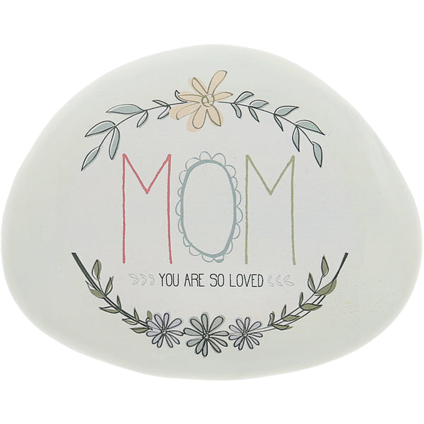 pavilion gift company Mom 4" Garden Stone