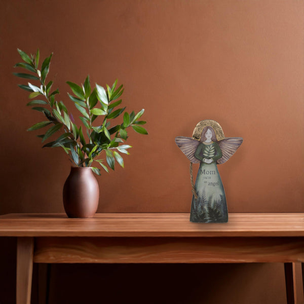 Pavilion Gift Company Mom 5.5" Angel Ornament