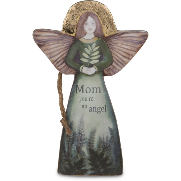 pavilion gift company Mom 5.5" Angel Ornament