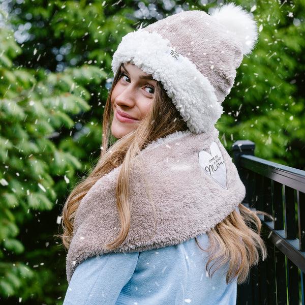 Pavilion Gift Company Mom 71" Sherpa Pocket Scarf