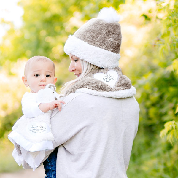 Pavilion Gift Company Mom 71" Sherpa Pocket Scarf