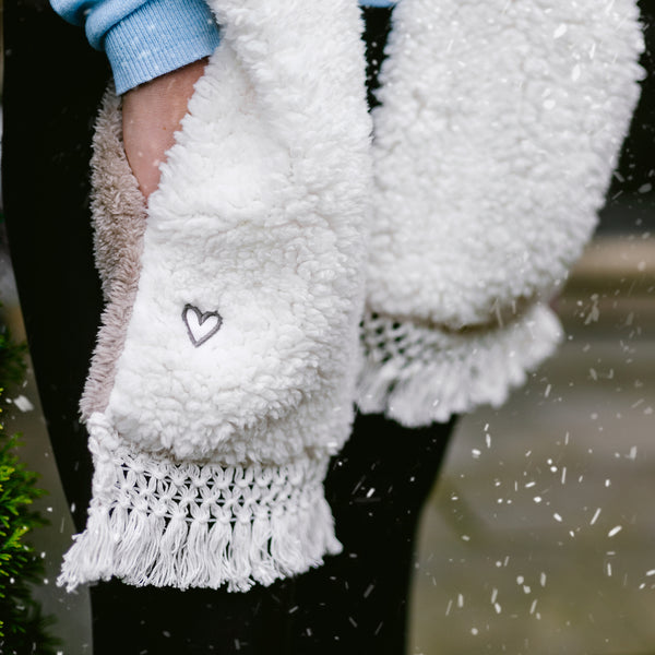 Pavilion Gift Company Mom 71" Sherpa Pocket Scarf