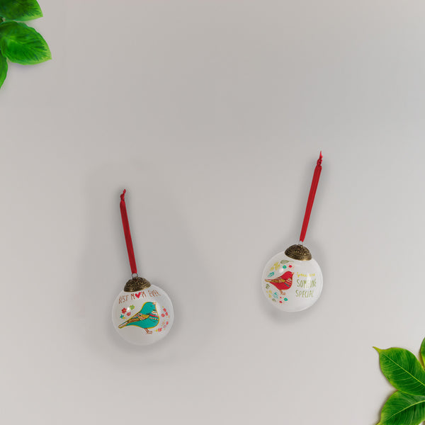Pavilion Gift Company Mom 80mm Glass Ornament
