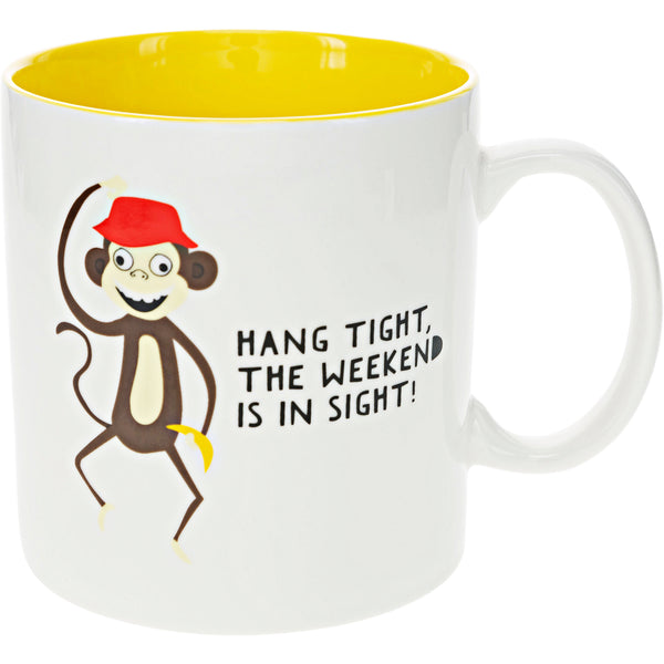 pavilion gift company Monkey 17 oz Mug