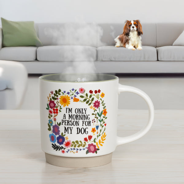 Pavilion Gift Company Morning Person 18 Oz Mug