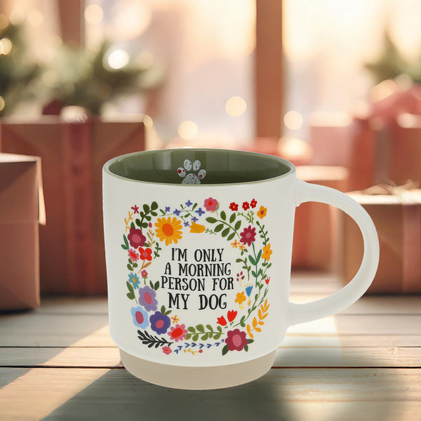 Pavilion Gift Company Morning Person 18 Oz Mug