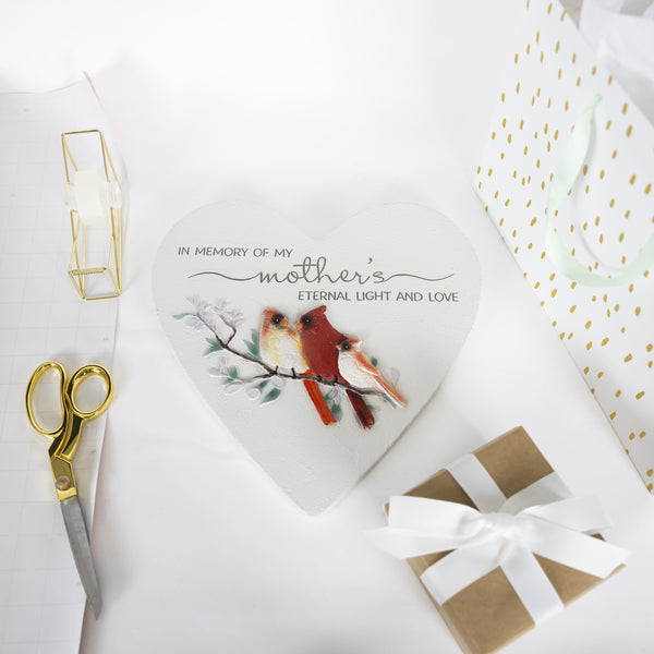 Pavilion Gift Company Mother 11" Heart Garden Stone