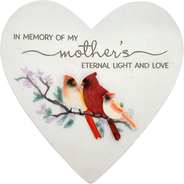 pavilion gift company Mother 11" Heart Garden Stone
