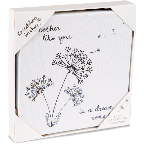 Pavilion Gift Company Mother 5" X 5" Canvas Plaque